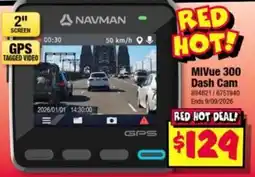 JB Hi-Fi Navman MiVue 300 Dash Cam offer