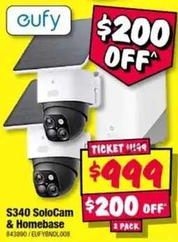 JB Hi-Fi eufy S340 SoloCam & Homebase offer