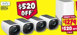 JB Hi-Fi eufyCam 3 Camera Kit offer