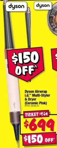 JB Hi-Fi Dyson Airwrap i.d. Multi-Styler & Dryer (Ceramic Pink) offer