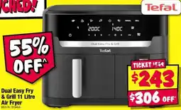 JB Hi-Fi Tefal Dual Easy Fry & Grill Air Fryer offer