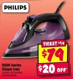 JB Hi-Fi Philips 5000 Series Steam Iron offer