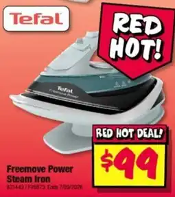 JB Hi-Fi Tefal Freemove Power Steam Iron offer