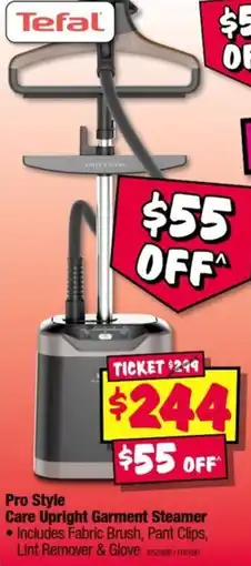 JB Hi-Fi Tefal Pro Style Care Upright Garment Steamer offer