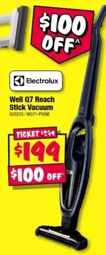 JB Hi-Fi Electrolux Well Q7 Reach Stick Vacuum offer