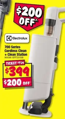 JB Hi-Fi Electrolux 700 Series Cordless Clean + Clean Station offer