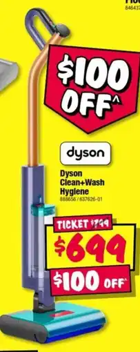 JB Hi-Fi Dyson Clean+Wash Hygiene offer