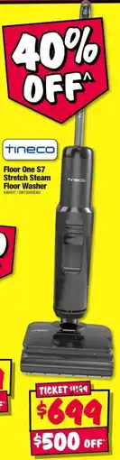 JB Hi-Fi Tineco Floor One S7 Stretch Steam Floor Washer offer