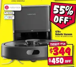 JB Hi-Fi Roborock Q7B+ Robotic Vacuum offer