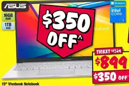JB Hi-Fi ASUS Vivobook Notebook offer