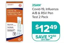 Ramsay Pharmacy 2san Covid-19, Influenza A/B & RSV Pen Test offer
