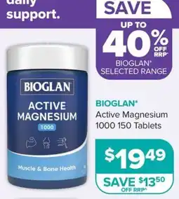 Ramsay Pharmacy Bioglan Active Magnesium 1000 offer