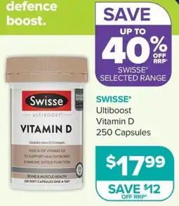 Ramsay Pharmacy Swisse Ultiboost Vitamin D offer