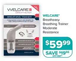 Ramsay Pharmacy Welcare Breatheasy Breathing Trainer Moderate Resistance offer
