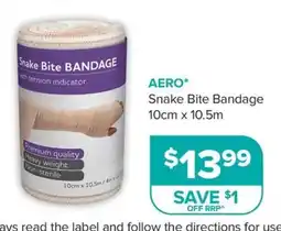 Ramsay Pharmacy AERO Snake Bite Bandage offer