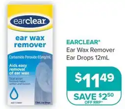 Ramsay Pharmacy earclear ear wax remover offer