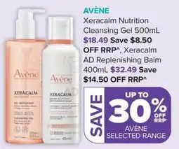 Ramsay Pharmacy Avène Xeracalm Nutrition Cleansing Gel offer
