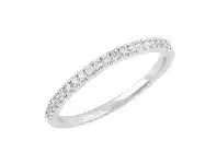 Bevilles Jewellery Love by Michelle 18ct White Gold 0.20ct Diamond Ring offer