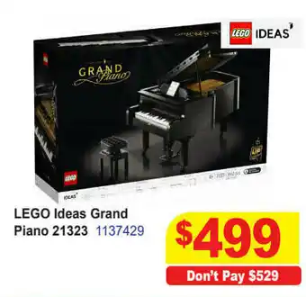 Mr Toys Lego Ideas Grand Piano 21323 offer