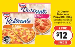 IGA Dr. Oetker Ristorante Pizza offer