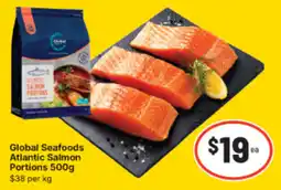 IGA Global Seafoods Atlantic Salmon Portions offer
