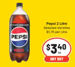 IGA Pepsi Max offer