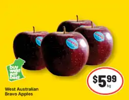 IGA West Australian Bravo Apples offer
