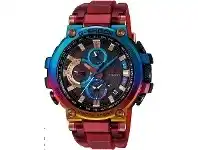 Bevilles Jewellery Casio G-Shock MT-G Volcanic Lighting Theme Solar Bluetooth Watch MTG-B1000VL-4ADR offer