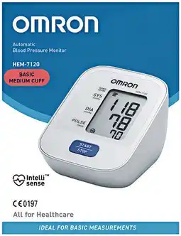Pharmacy Best Buys Omron Automatic Blood Pressure Monitor HEM-7120 offer