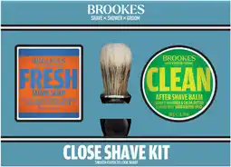 Priceline Brookes Close Shave Kit offer