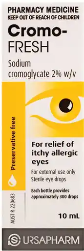 Pharmacy Best Buys Cromo-Fresh Preservative Free Eye Drops offer