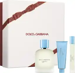 Priceline Dolce & Gabbana Light Blue Pour Homme EDT Three-Piece Gift Set offer
