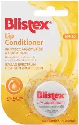 Priceline Blistex Lip Conditioner SPF30 offer