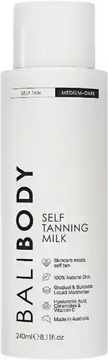 Priceline Bali Body Self Tanning Milk offer