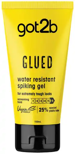 Priceline Got2B Glued Water Resistant Spiking Gel offer