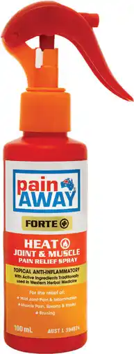 Priceline Pain Away Forte+ Heat Joint & Muscle Pain Relief Spray offer