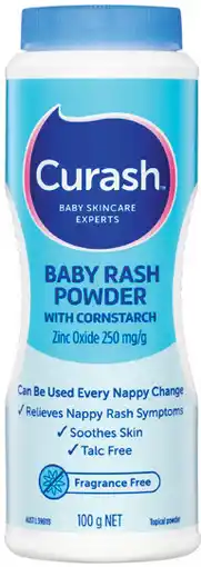 Priceline Curash Baby Rash Powder with Cornstarch offer