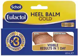Priceline Scholl Eulactol Cracked Heel Balm Gold offer