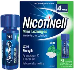 Priceline Nicotinell 4mg Mini Lozenges 81 Lozenges offer
