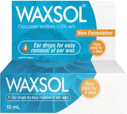 Priceline Waxsol Ear Drops offer