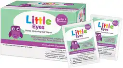 Priceline Little Eyes Gentle Cleansing Wipes 30 Wipes offer