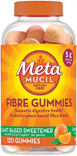Priceline Metamucil Fibre Gummies 120 Gummies offer