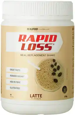 Priceline Rapid Loss Latte Shake offer