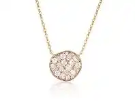 Bevilles Jewellery Georgini Fili Large Mosaic Rose Gold Necklace offer