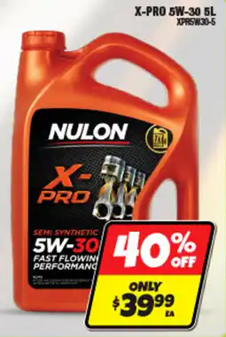 Autobarn Nulon X-Pro 5W-30 offer