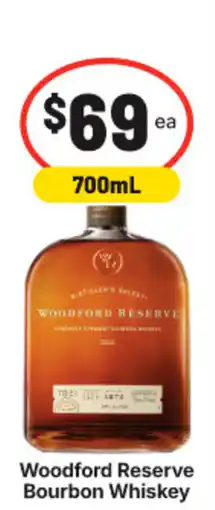 IGA Liquor Woodford Reserve Bourbon Whiskey offer