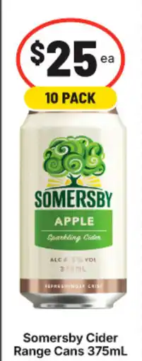IGA Liquor Somersby Cider Range Cans offer