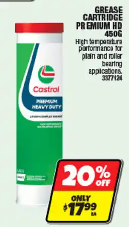 Autobarn Castrol Premium Heavy Duty Grease offer