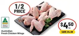 IGA Australian Fresh Chicken Wings offer