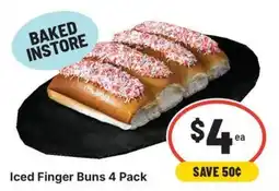 IGA Iced Finger Buns offer